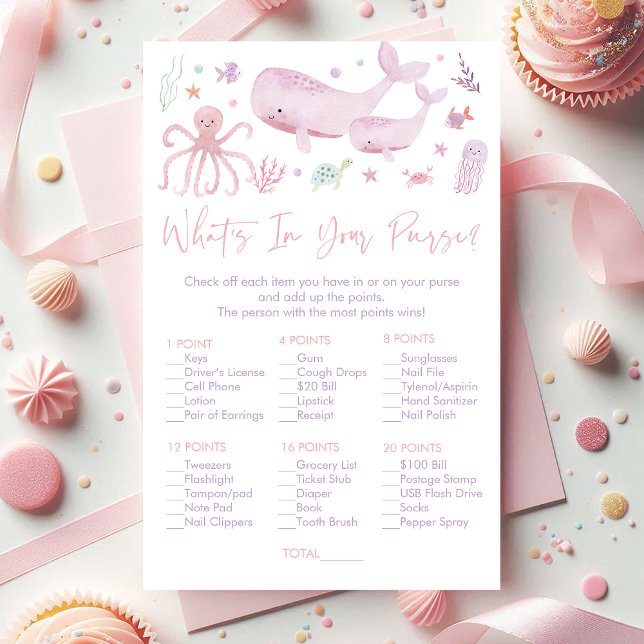 Rosa under havet - vad är i ditt spel? (Skapare uppladdad)