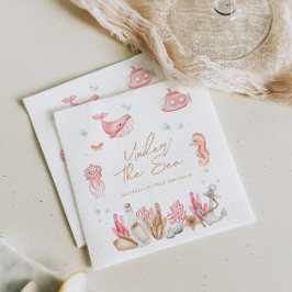 Rosa under Havsdagen Pappersservett