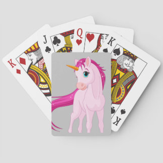 Rosa Unicorn Classic-spelkort Casinokort