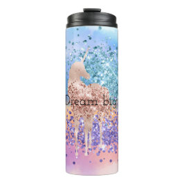 Rosa Unicorn Gnistra Lila Aqua Glitter Confetti