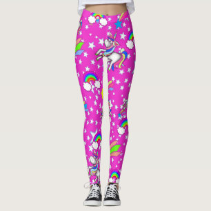 Rosa Unicorn Leggings