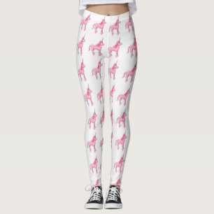 Rosa Unicorn Leggings