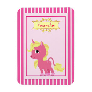 "Rosa Unicorn ", Magnet