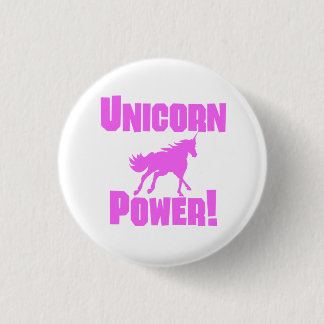 Rosa Unicorn Power Knapp