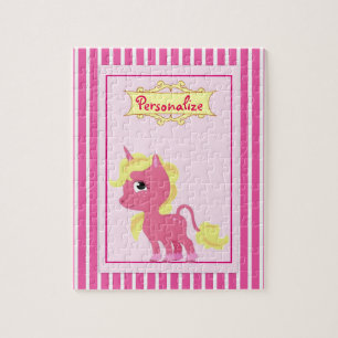 "Rosa Unicorn ", Pussel