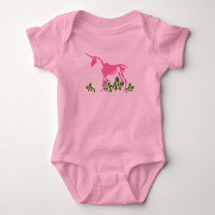 Rosa Unicorn Skeleton T Shirt