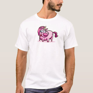 Rosa Unicorn T Shirt