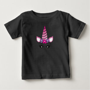 Rosa Unicorn T Shirt
