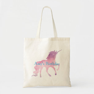 Rosa Unicornflick kalas Tygkasse