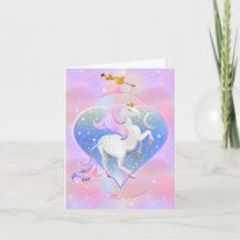 Rosa UnicornPrincess med kronan och sceptren