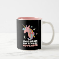 Rosa Unicorns föds i november