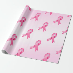 Rosa Upplysning om bröstcancer hos band Lg Presentpapper