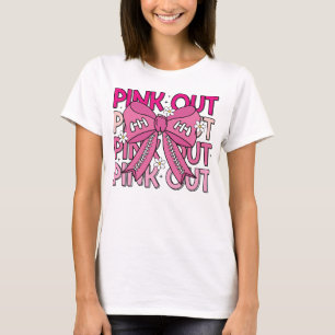 Rosa ut Bröstcancer Kvinnor Bröstcancer Cancercanc T Shirt