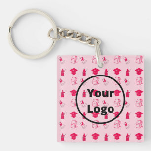 Rosa utbildningsföretag mönster