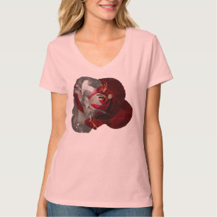 Rosa utslagsplats för BATB Tee Shirt