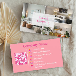 Rosa Vacation Rental Guest House QR-kod Visitkort