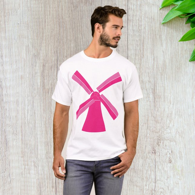 Rosa väderkvarn t shirt (Skapare uppladdad)