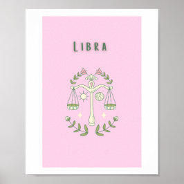 Rosa Vågen, stjärntecken, stjärnbild Poster