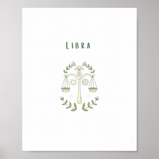 Rosa Vågen, stjärntecken, stjärnbild  Poster (Framsidan)