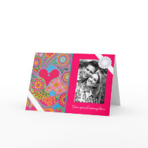 Rosa valentin för foto för Paisley