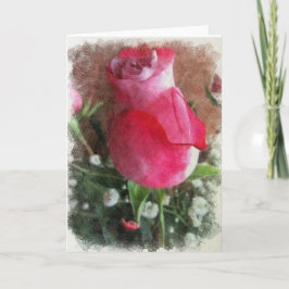 Rosa Valentine Ro Helgkort