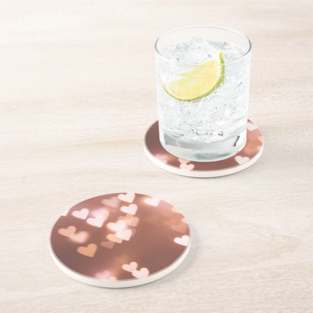 ROSA VALENTINE'S DAY HEARTS UNDERLÄGG (Sidan)