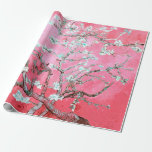 Rosa Van Gogh Mandelblomning Presentpapper<br><div class="desc">“Ge present med konstnärlig touch,  slå in vackert.”</div>