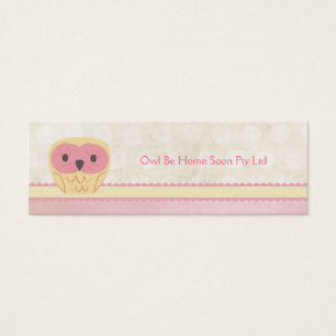 Rosa Vanilla Lemon Uggla Business Favoritpresentko Litet Visitkort