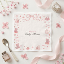 Rosa Vår lilla Boo är nästan här - Baby Shower