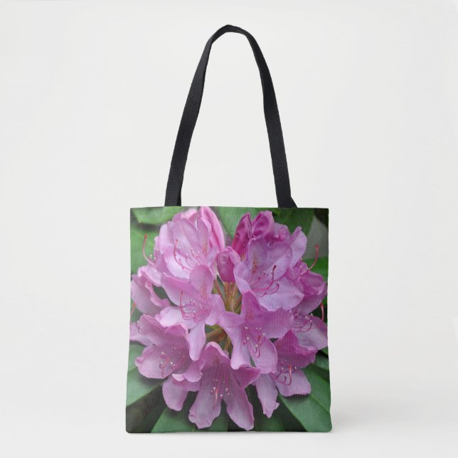 Rosa vår rhododendrons tygkasse (Framsida)