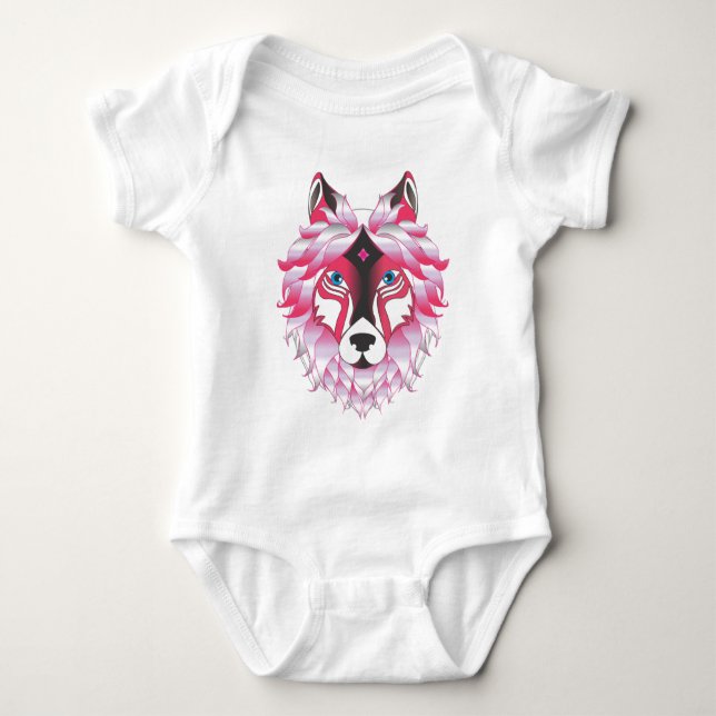 Rosa Varg, huvudkonst T Shirt (Framsida)