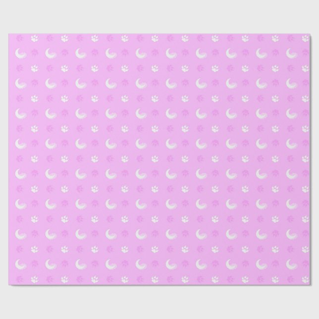 Rosa varulv  presentpapper (Platt)