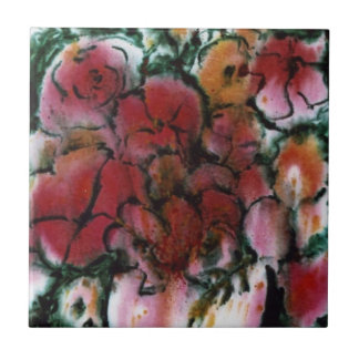 "Rosa Vas" Köksbricka för keramik Kakelplatta