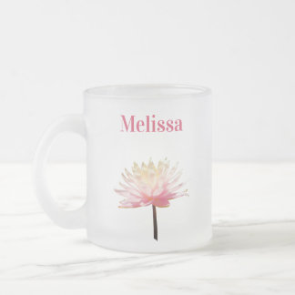 Rosa Vatten Lily Frosted Coffee Mugg Kopp