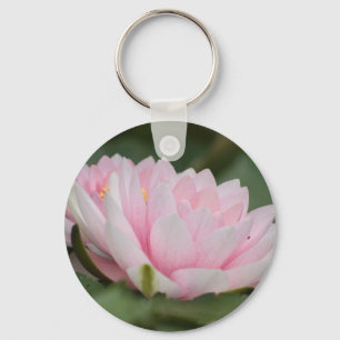 Rosa Vatten Lily Nyckelring