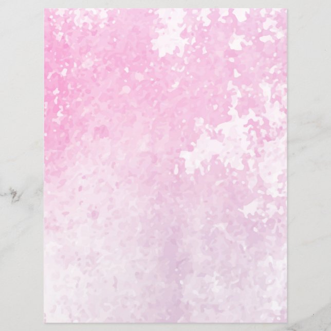 Rosa vattenfärg gradient grunge mjuk pastell  (Framsida)