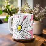 Rosa vattenfärg med anpassat namn för visuell Dais Kaffemugg<br><div class="desc">En namn,  ett monogram eller en annan anpassningsbar biet. Om du vill flytta runt bilden klickar du på knappen Anpassa för att göra ändringar.</div>