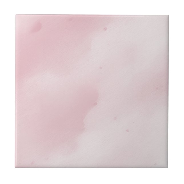 Rosa vattenfärg tvätt badrum kök renovering  kakelplatta (Framsidan)