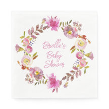 Rosa Vattenfärgad Blommigt Utandning