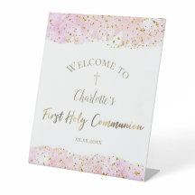 rosa vattenfärgen glitter | Första kommissionen