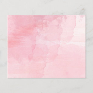 Rosa vattenfärgsbild flygblad