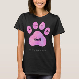Rosa vattenfärgsfärgsutskrift - T-skirt av Cute Dj T Shirt