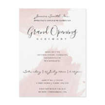 ROSA VATTENFÄRGSPÅR ÖPPNINGSCEREMONI