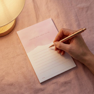 Rosa vattenfärgsråd för Morsa Baby Shower Tilläggskort