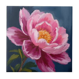 Rosa Vattentärsfärg för nedre Blommigt Kakelplatta