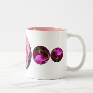 rosa velourmugg Två-Tonad mugg