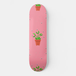 rosa venus flugfälla mini skateboard bräda 18,5 cm