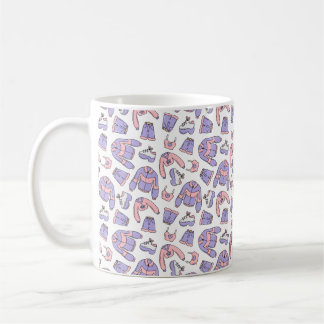 Rosa Vibes 90-talet Mode Kaffemugg