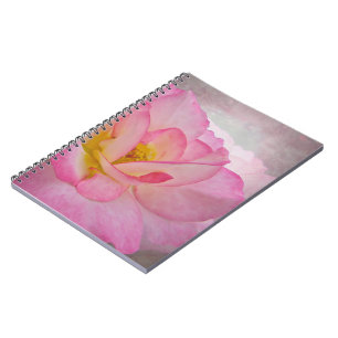 Rosa Victorian Ro Anteckningsbok Med Spiral
