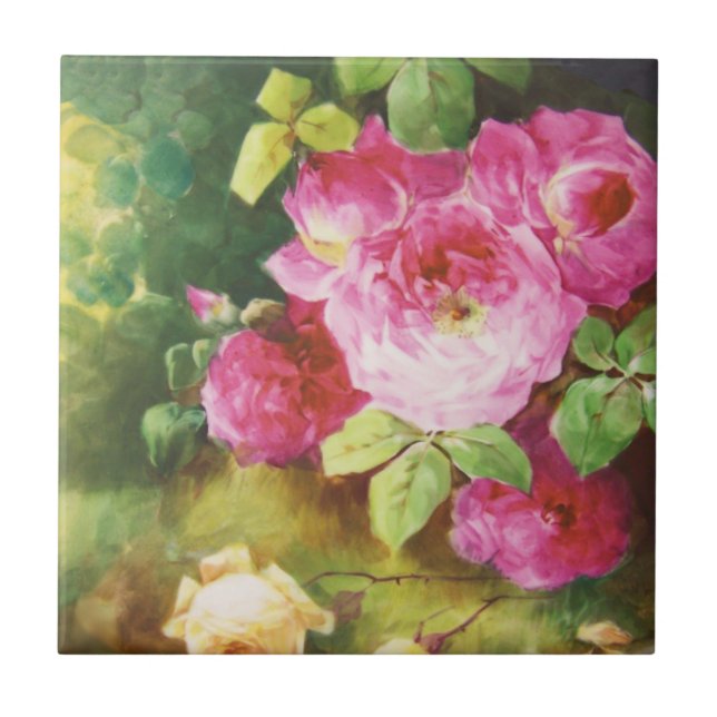 Rosa Victorian Ro Kakelplatta (Framsidan)